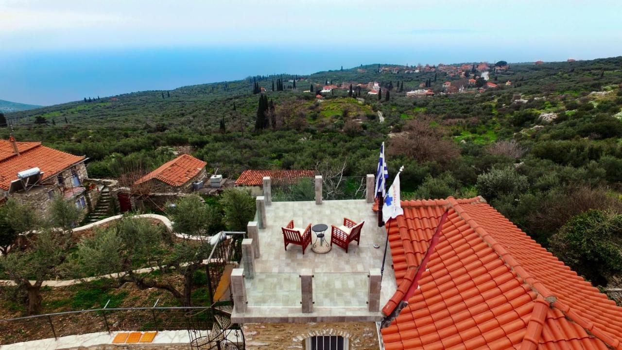 Villa Somatiana- Traditional Stone House , West Mani Thalamai Luaran gambar